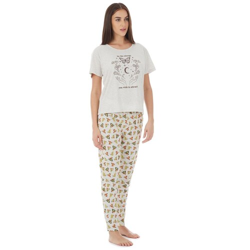 Conjunto Pijama Tops & Bottoms para Mujer