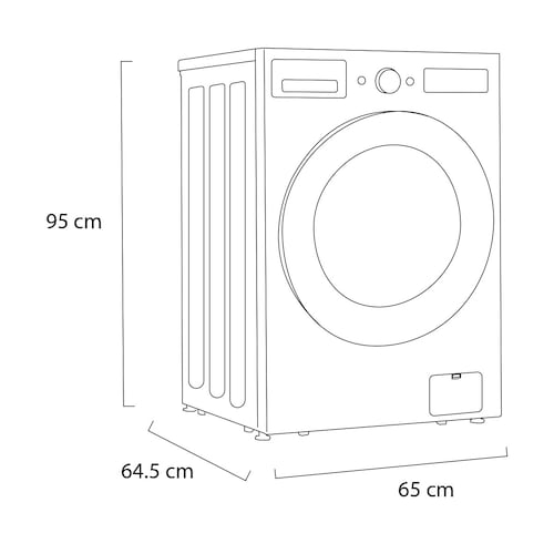 Lavasecadora Frontal 16Kg LG Wd16Egnts6