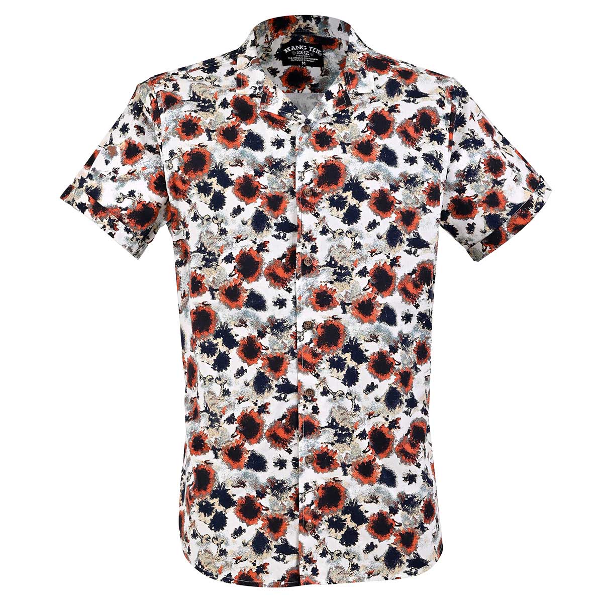 Camisa Manga Corta para Hombre Hang Ten B14F512.