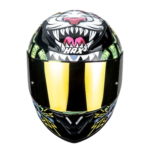 Casco Integral para Motociclista Hax Onix Scar