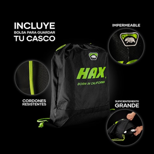 Casco Integral para Motociclista Hax Onix Scar
