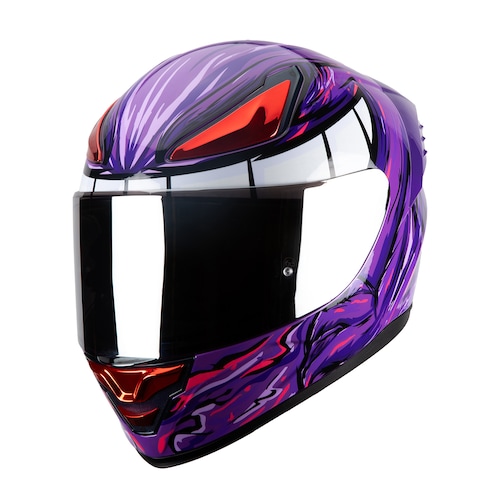 Casco Integral para Motociclista Hax Onix Ghost