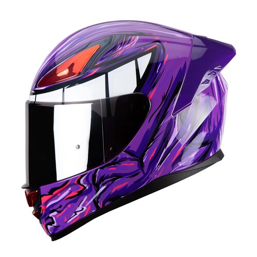 Casco Integral para Motociclista Hax Onix Ghost