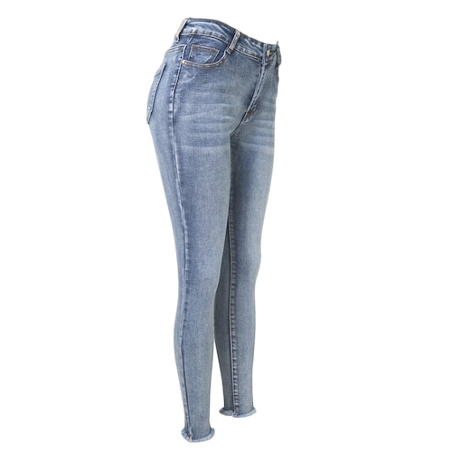 Jeans con 1 Boton Ciclon Jeans para Mujer