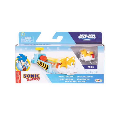 Mini Lanzador Go Go Racer Sonic The Hedgehog Jakks Pacific