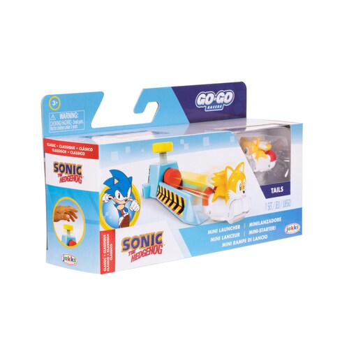Mini Lanzador Go Go Racer Sonic The Hedgehog Jakks Pacific