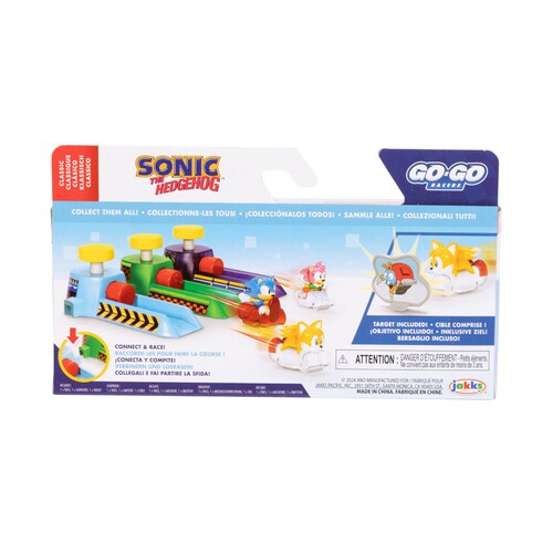 Mini Lanzador Go Go Racer Sonic The Hedgehog Jakks Pacific