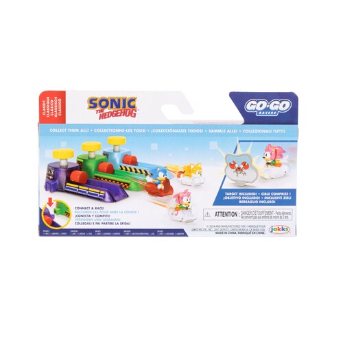 Mini Lanzador Go Go Racer Sonic The Hedgehog Jakks Pacific