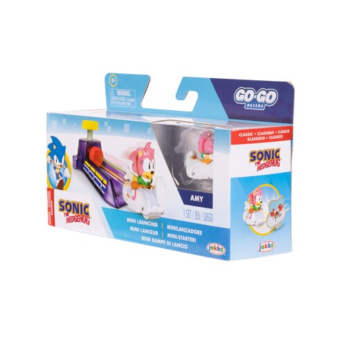Mini Lanzador Go Go Racer Sonic The Hedgehog Jakks Pacific