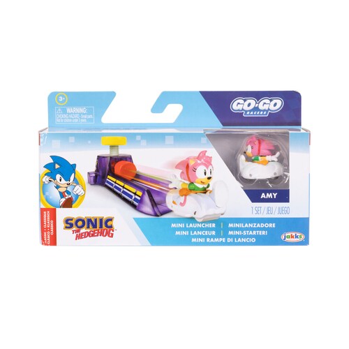 Mini Lanzador Go Go Racer Sonic The Hedgehog Jakks Pacific