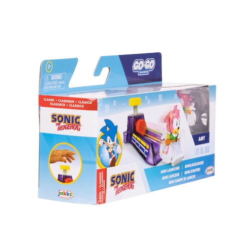 Mini Lanzador Go Go Racer Sonic The Hedgehog Jakks Pacific