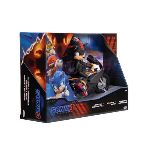 Figura de Acción Shadow con Motocicleta Jakks Pacific