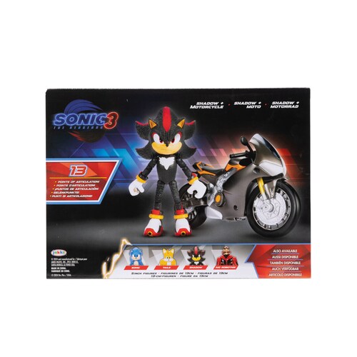 Figura de Acción Shadow con Motocicleta Jakks Pacific