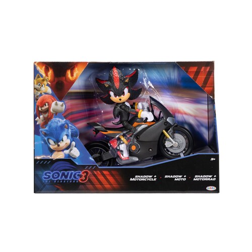 Figura de Acción Shadow con Motocicleta Jakks Pacific
