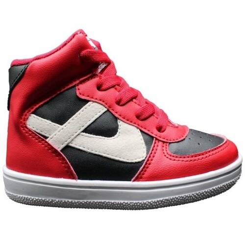 Tenis Bota Panam Rojo para Niño