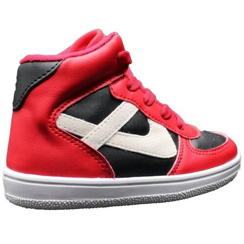 Tenis Bota Panam Rojo para Niño