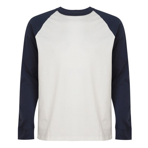 Playera Manga Larga J Opus Contraste para Hombre Plus