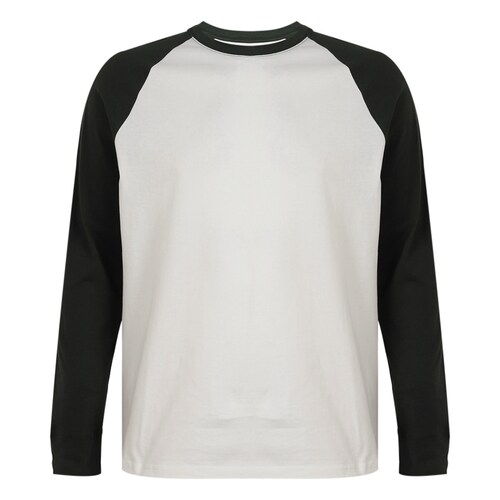 Playera Manga Larga J Opus Contraste para Hombre Plus
