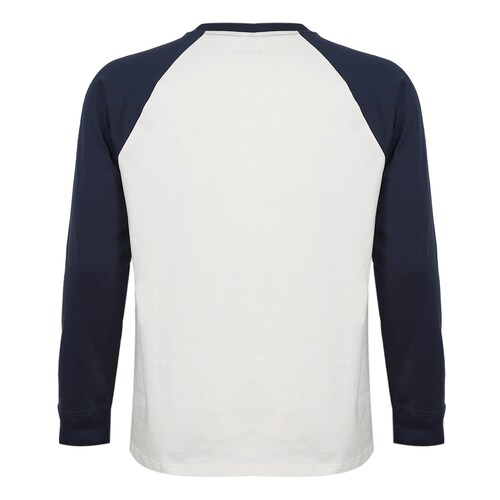 Playera Manga Larga J Opus Contraste para Hombre Plus