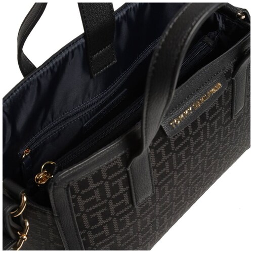 Satchel Negro Tommy Hilfiger para Mujer