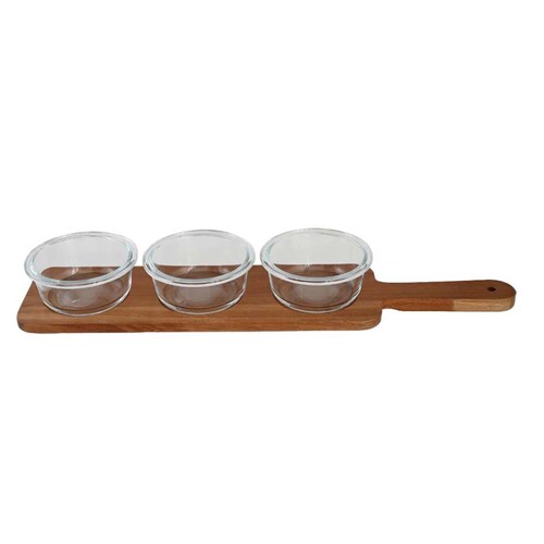 Juego de Salseros con Base Home Nature