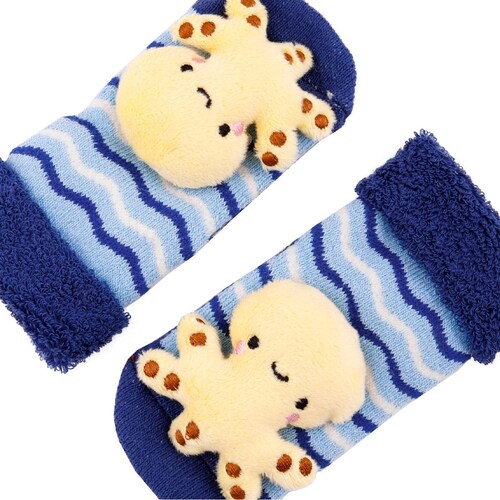 Tobilleras con Diseño y Sonaja Baby Creysi para Bebés