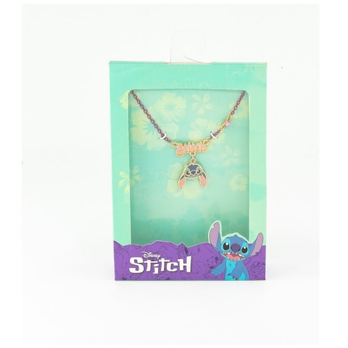 Collar Lilo & Stitch Cadena Rosa Disney