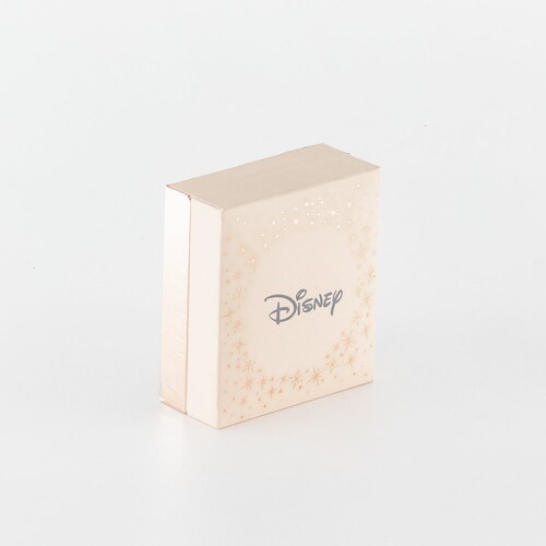 Aretes de Boton de Tinkerbell Silueta Plata 925
