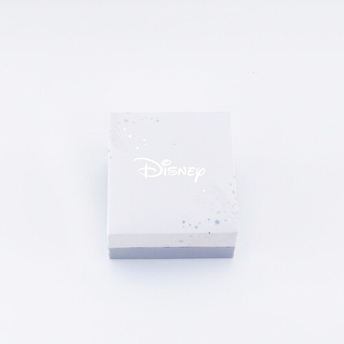 Aretes Silueta Minnie Moño Rosa Oro 14 K Disney