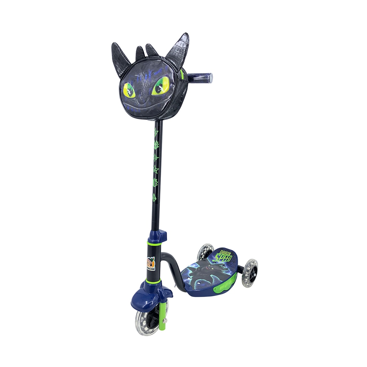 Como Entrenar a Tu Dragon Scooter con Luces Flying Wheel