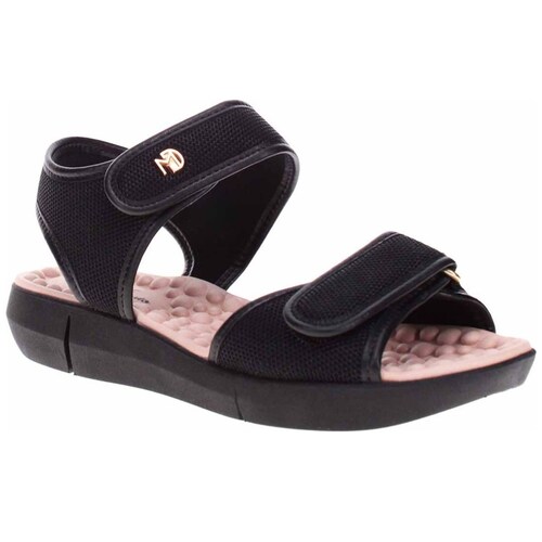 Sandalia Confort Modare Ajuste Velcro con Aplicación para Mujer