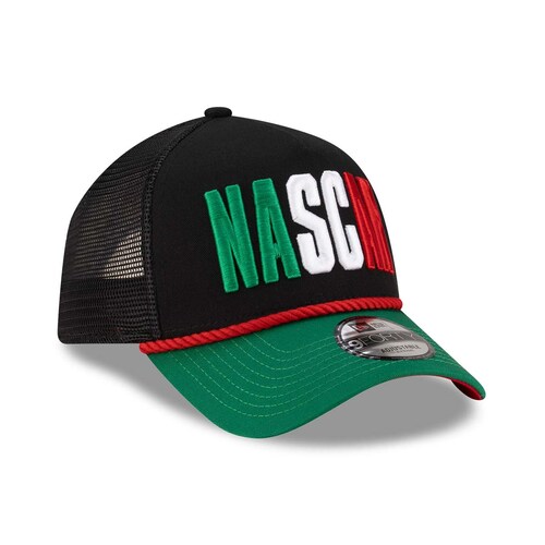 Gorra Negra Nascar México New Era Unisex