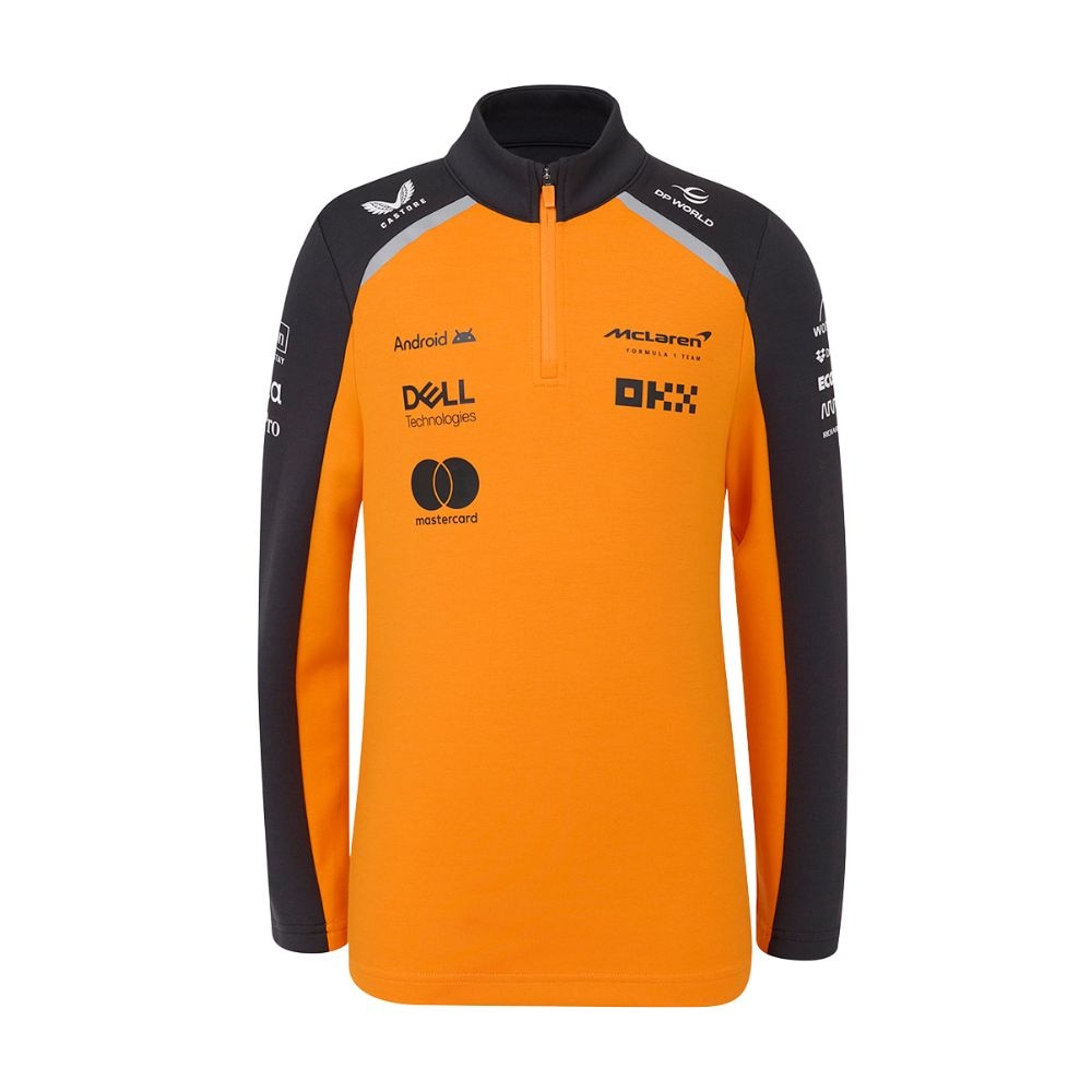 Sudadera Naranja Team Juniors Mclaren