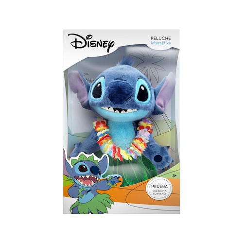 Disney Stitch Peluche con Sonidos Ruz