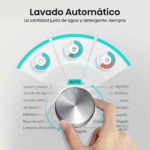 Lavasecadora  15 Kg Hisenese Wd3S1543Bt