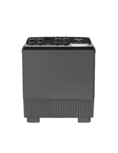 Lavadora Hisense Doble Tina 18Kg  Wsa1804P Gris