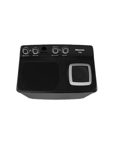 Lavadora Hisense Doble Tina 18Kg  Wsa1804P Gris