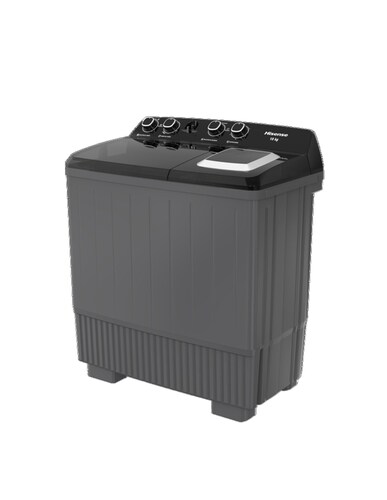 Lavadora Hisense Doble Tina 18Kg  Wsa1804P Gris