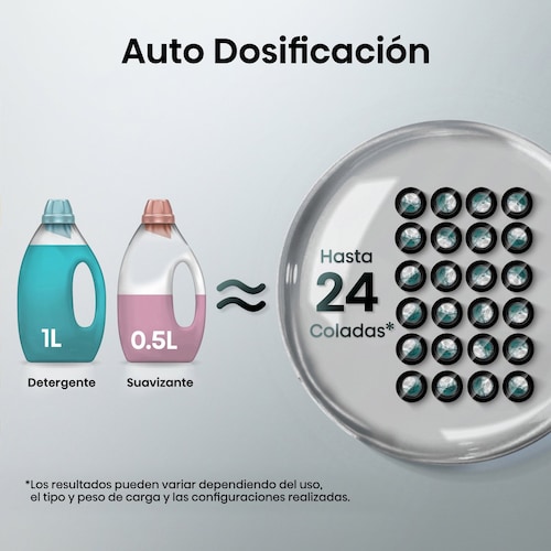 Lavasecadora 16 Kg Hisense Wd5S1645Bb
