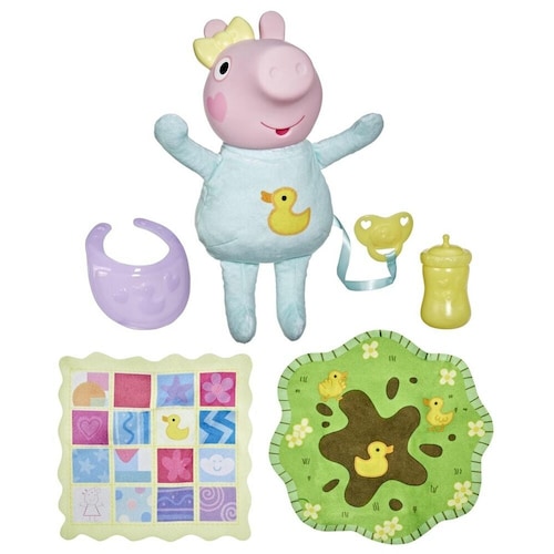 Peppa Pig Muñeca Gruñidos y Abrazos Evie Hasbro