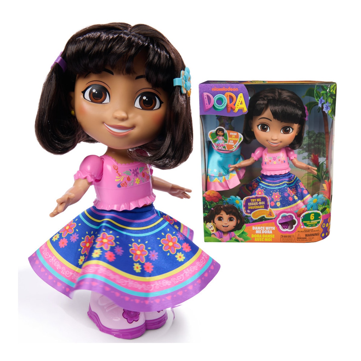 Muñeca Baila con Dora Spin Master