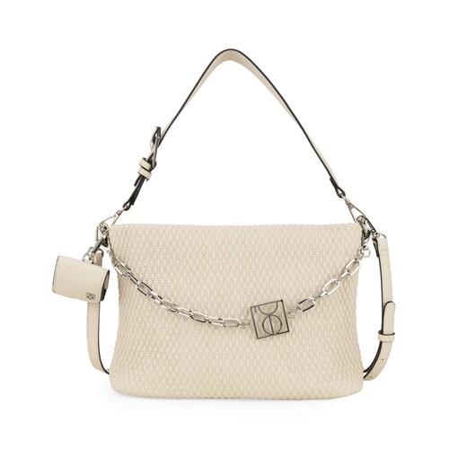 Bolso Satchel Cloe Beige   para Mujer