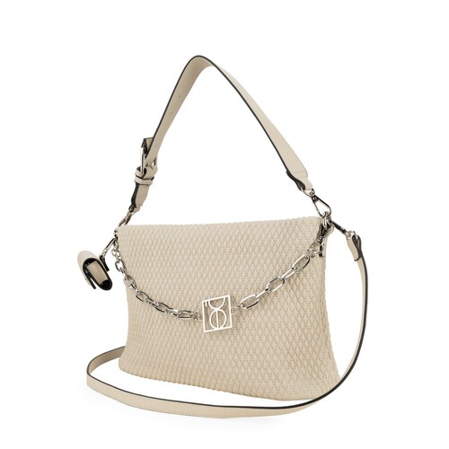 Bolso Satchel Cloe Beige   para Mujer