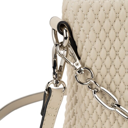 Bolso Satchel Cloe Beige   para Mujer