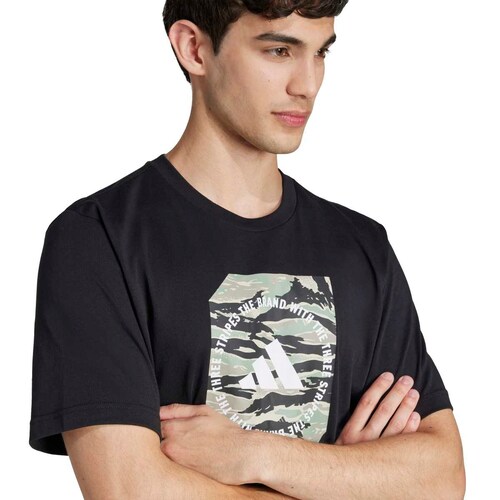Playera Manga Corta Casual Hombre Adidas Ji6764