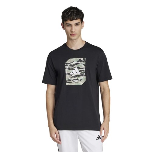 Playera Manga Corta Casual Hombre Adidas Ji6764