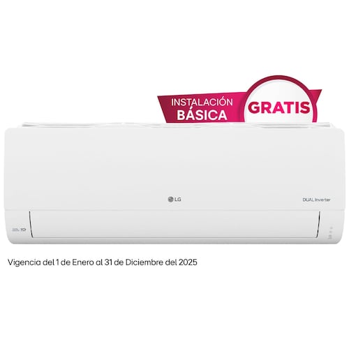 Aire Acondicionado LG Dualcool Inverter 1 Tonelada Solo Frío 220V-Vx122C3