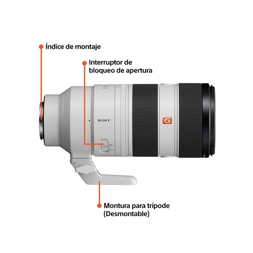 Lente Sony Fe 70-200 Mm F2.8 Gm2 Oss