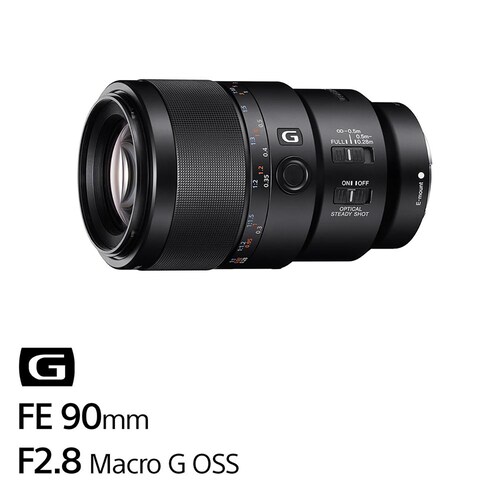 Lente Sony Fe 90 Mm F2.8 Macro G Oss Sel90M28G