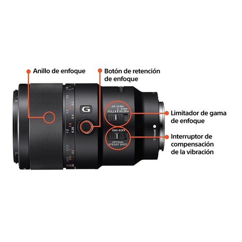Lente Sony Fe 90 Mm F2.8 Macro G Oss Sel90M28G